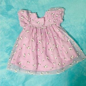 Cat & Jack Lavender Floral Dress